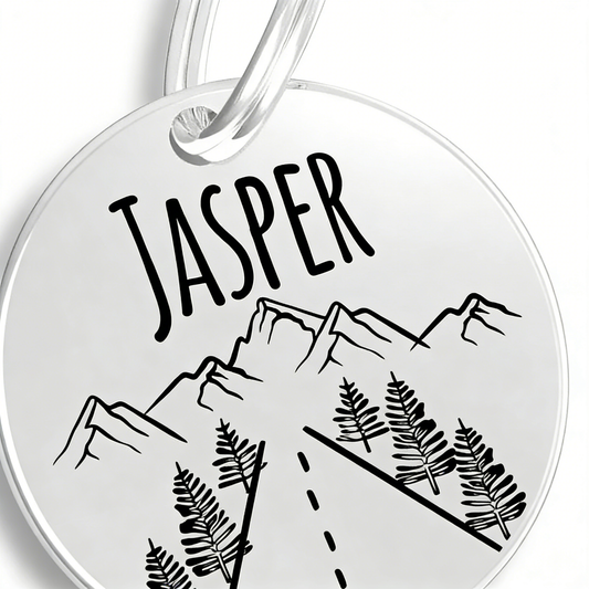 Personalized ID Tag Engraved