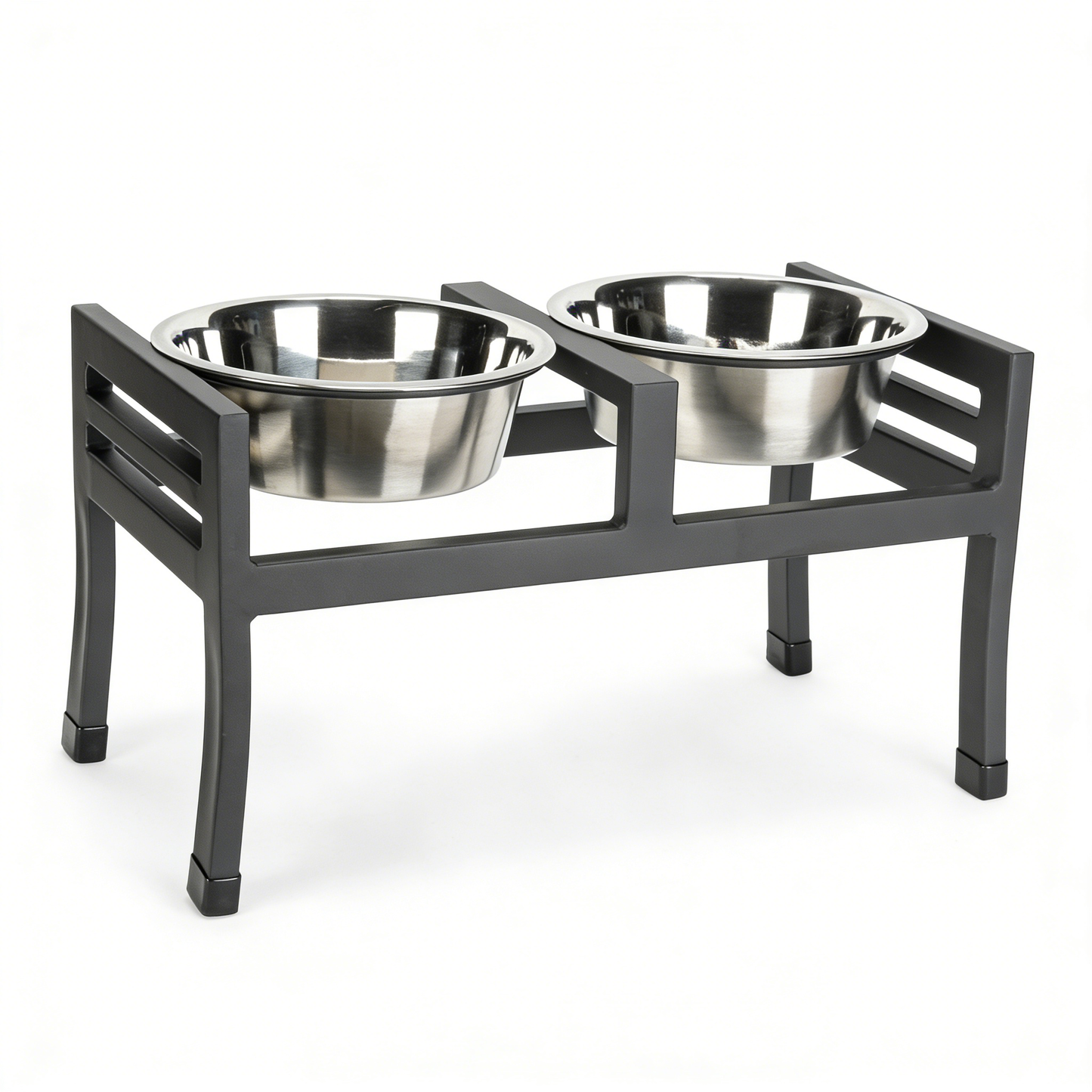 Adjustable Elevated Feeder - Premium Quality White Background