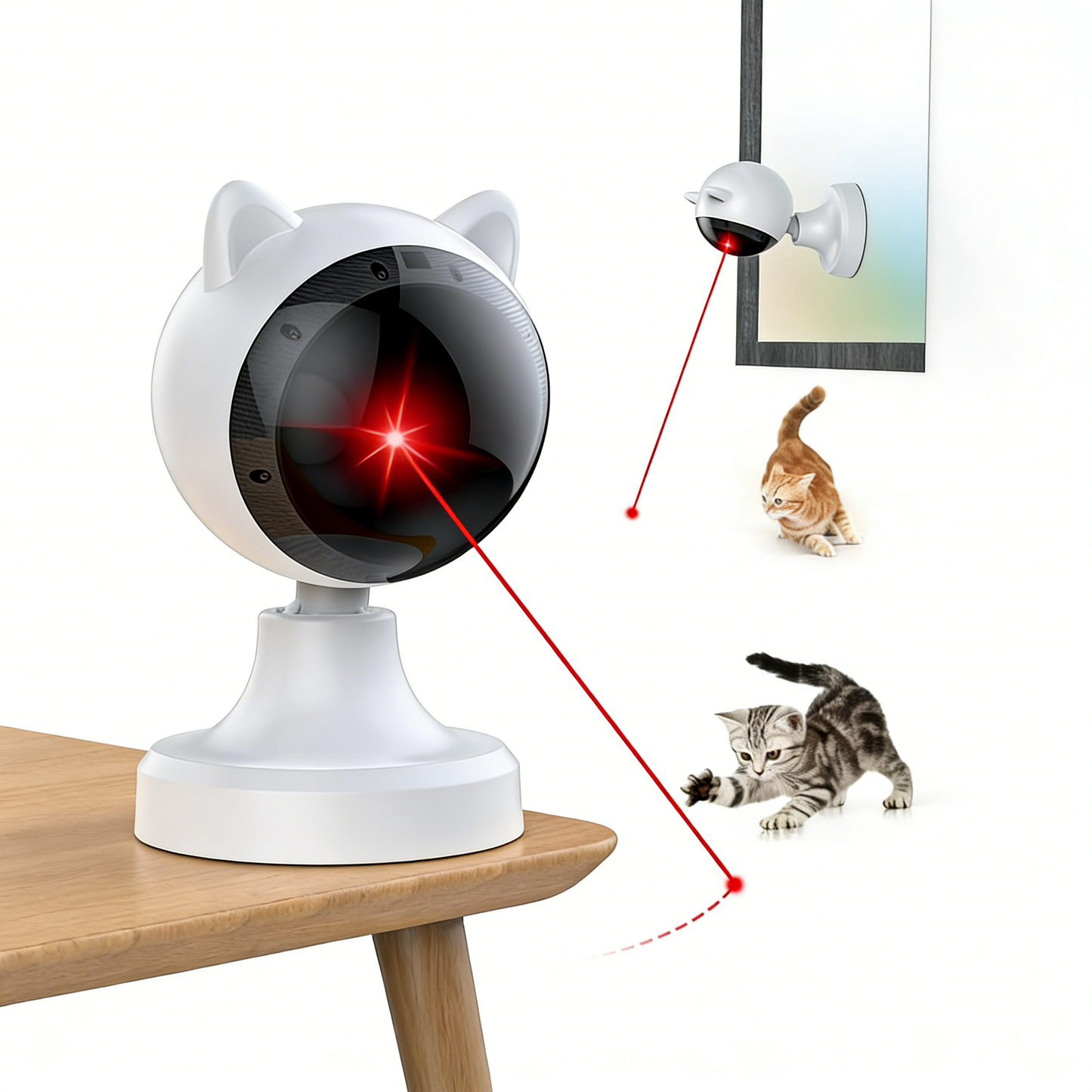 Automatic Laser Toy - Premium Quality White Background