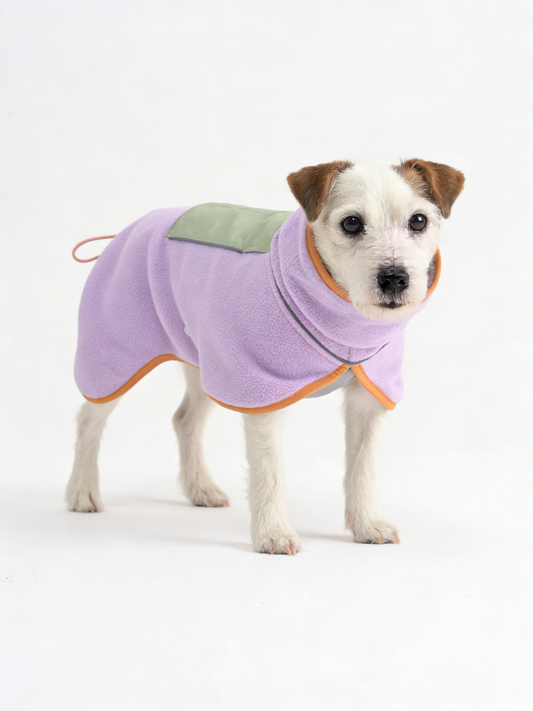 Fleece Dog Sweater - Premium Quality White Background
