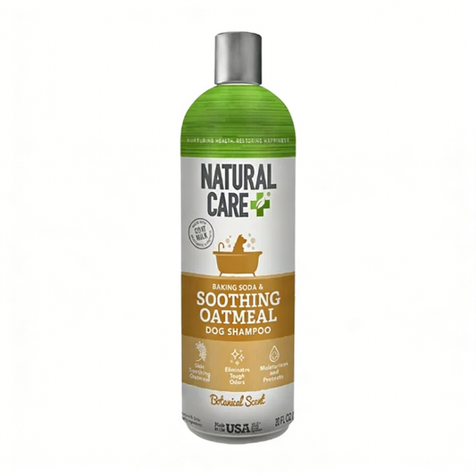 Organic Oatmeal Shampoo - Premium Quality White Background