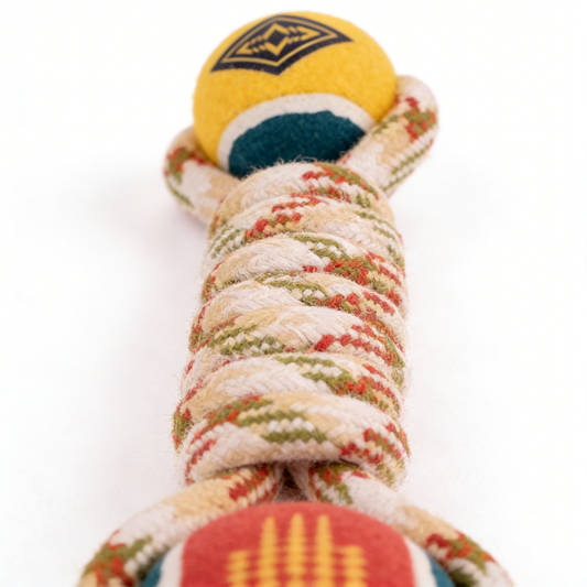 Rope Tug Toy with Ball