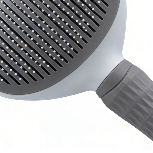 Self-Cleaning Slicker Brush